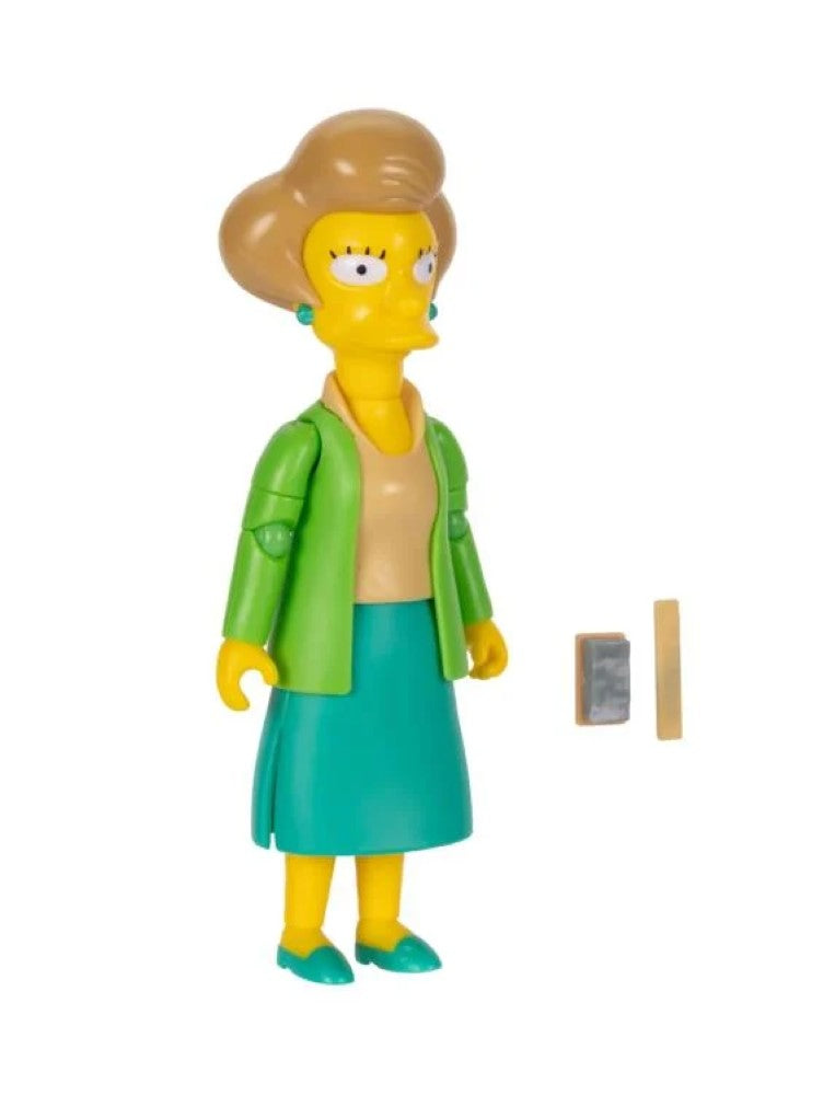 The Simpsons Edna Krabappel 5-Inch Scale Action Figure