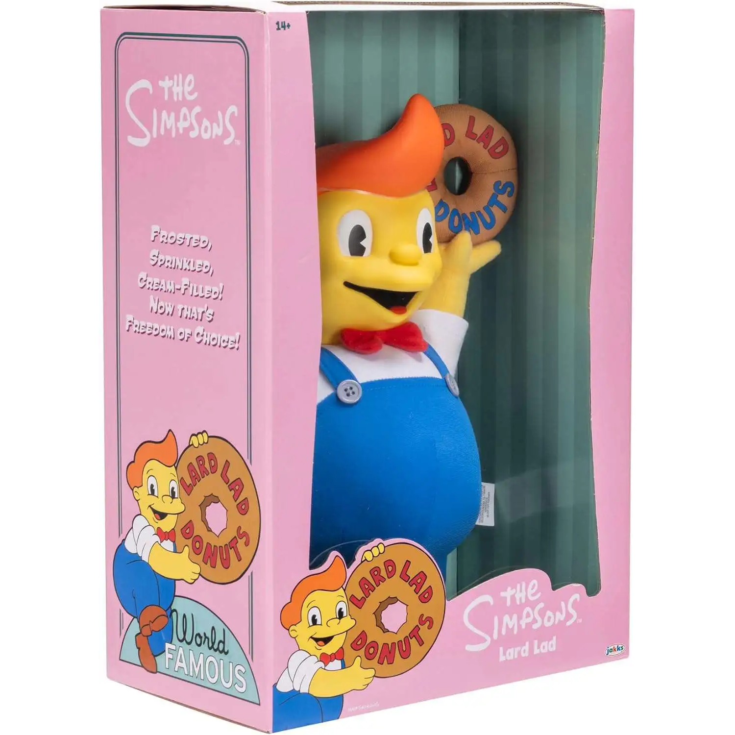 Lard Lad The Simpsons Treehouse of Horror 16 Inch Roto Plush Figure Jakks Pacific