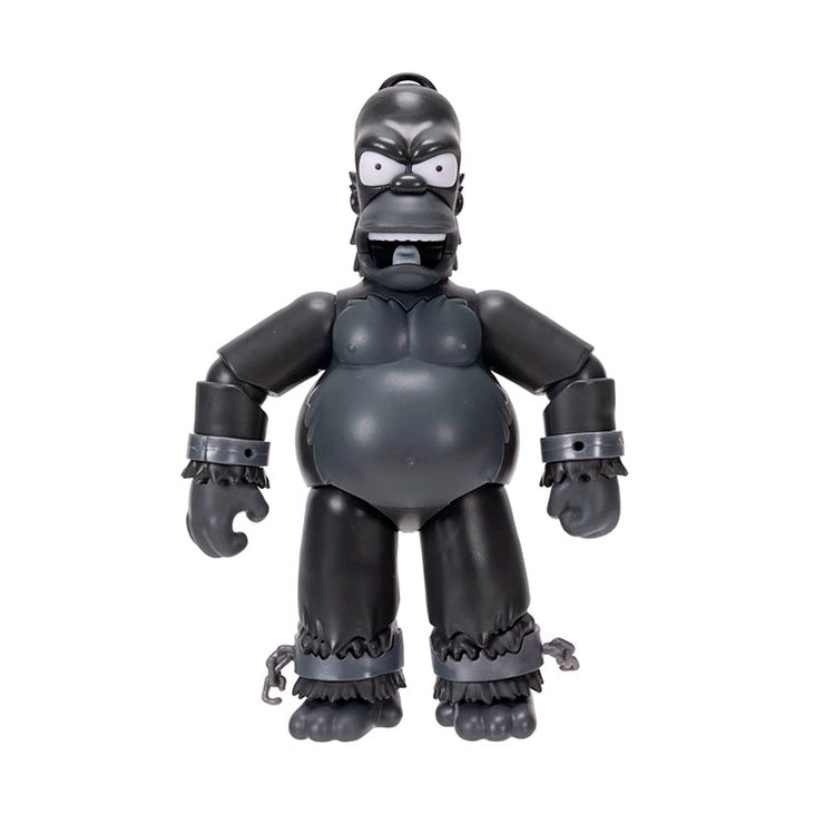 King Homer action figure from The Simpsons Treehouse of Horror III by Jakks Pacific, 5-inch collectible.