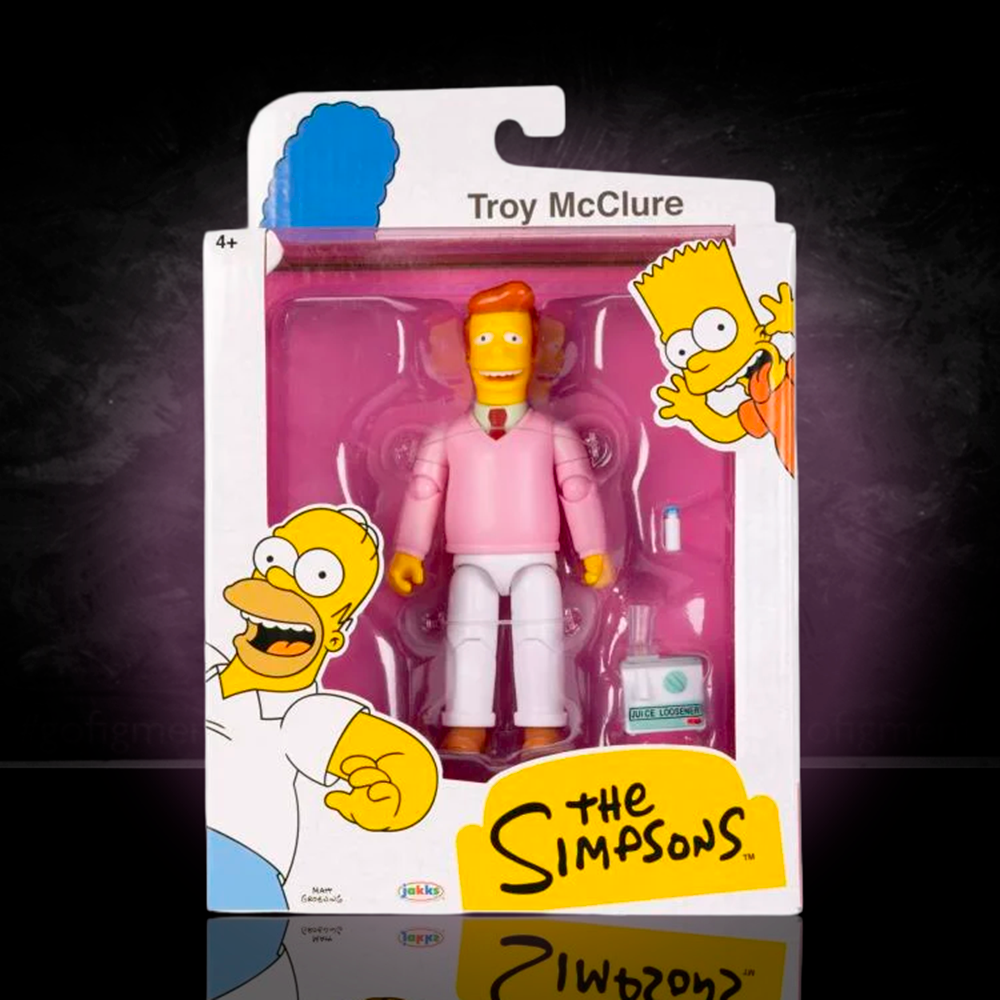 The Simpsons Troy MnClure 5-Inch Scale Action Figure