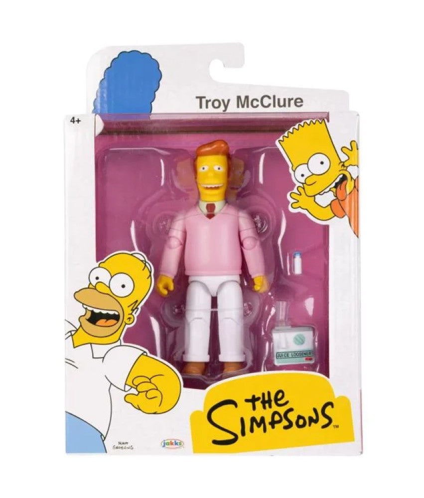 The Simpsons Troy MnClure 5-Inch Scale Action Figure