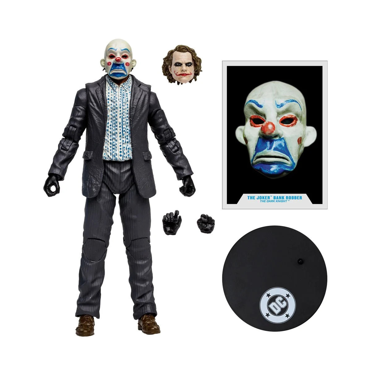 The Joker The Dark Knight DC Multiverse McFarlane Vault Collection Wave 1 Action Figure by McFarlane Toys 7-Inch