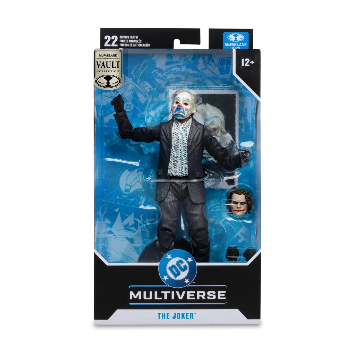 The Joker The Dark Knight DC Multiverse McFarlane Vault Collection Wave 1 Action Figure by McFarlane Toys 7-Inch
