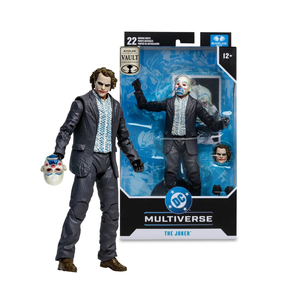 The Joker The Dark Knight DC Multiverse McFarlane Vault Collection Wave 1 Action Figure by McFarlane Toys 7-Inch