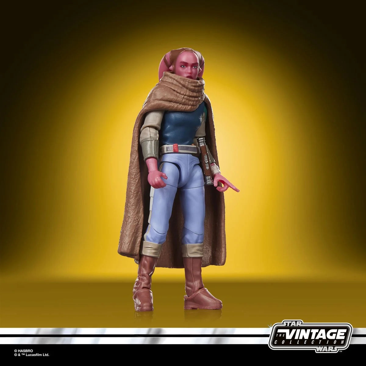 Hasbro Devon Izara 3 3/4-Inch Action Figure - Star Wars The Vintage Collection figure with cloak and accessories