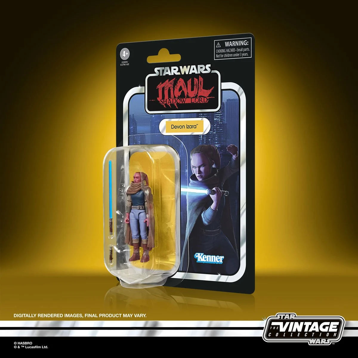 Devon Izara 3 3/4-Inch Action Figure - Star Wars The Vintage Collection by Hasbro in Kenner packaging