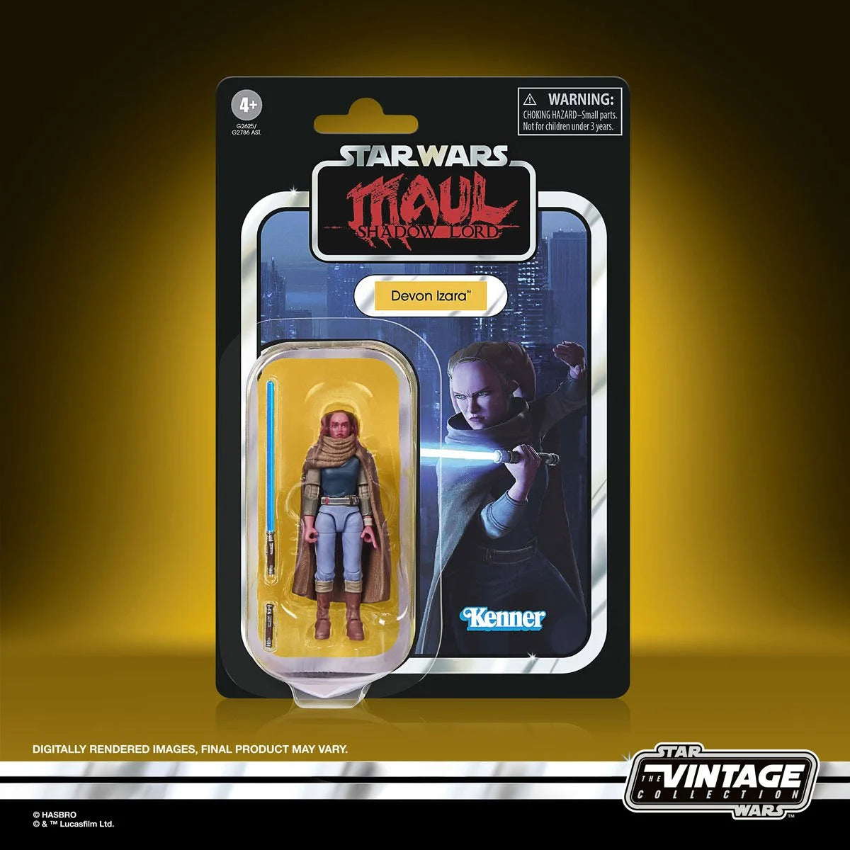 Devon Izara 3 3/4-Inch Action Figure - Star Wars The Vintage Collection by Hasbro in Kenner packaging