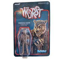 Super7 The Worst Werewolf Biker ReAction Figure (Wave 4) in carded packaging