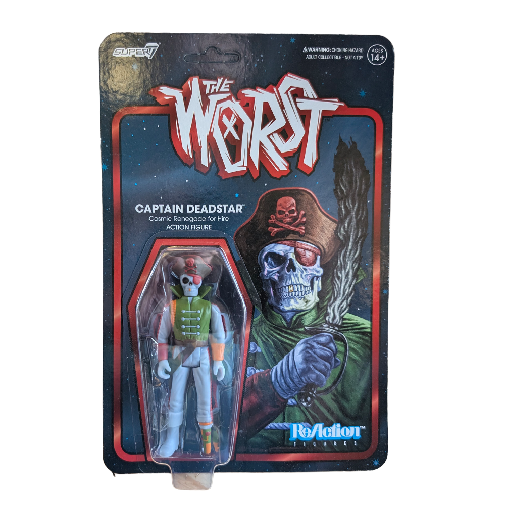 Super7 The Worst Captain Deadstar ReAction Figure (Wave 4) packaged collectible toy