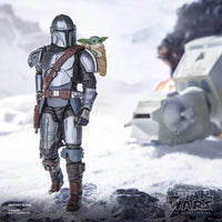 The Mandalorian & Grogu Star Wars The Black Series Deluxe 6-Inch Action Figure Set with Accessories by Hasbro