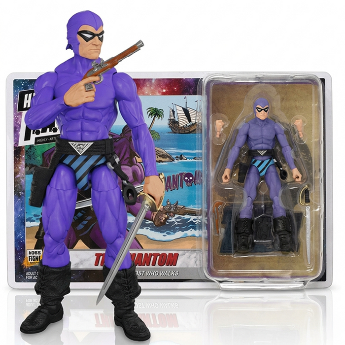 The Phantom Hero H.A.C.K.S. 11th Phantom Series Action Figure - Light Purple Suit Edition by Boss Fight Studio Llc