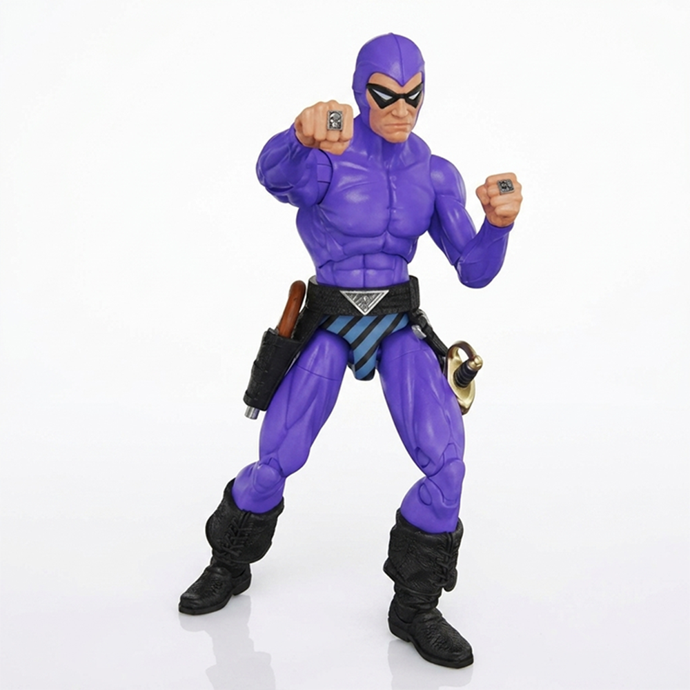 The Phantom Hero H.A.C.K.S. 11th Phantom Series Action Figure - Light Purple Suit Edition by Boss Fight Studio Llc