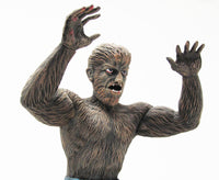 Glow in the Dark Wolfman Model Kit 1/8 Scale Atlantis Models - Made in USA collectible figure with detailed fur texture and expressive pose