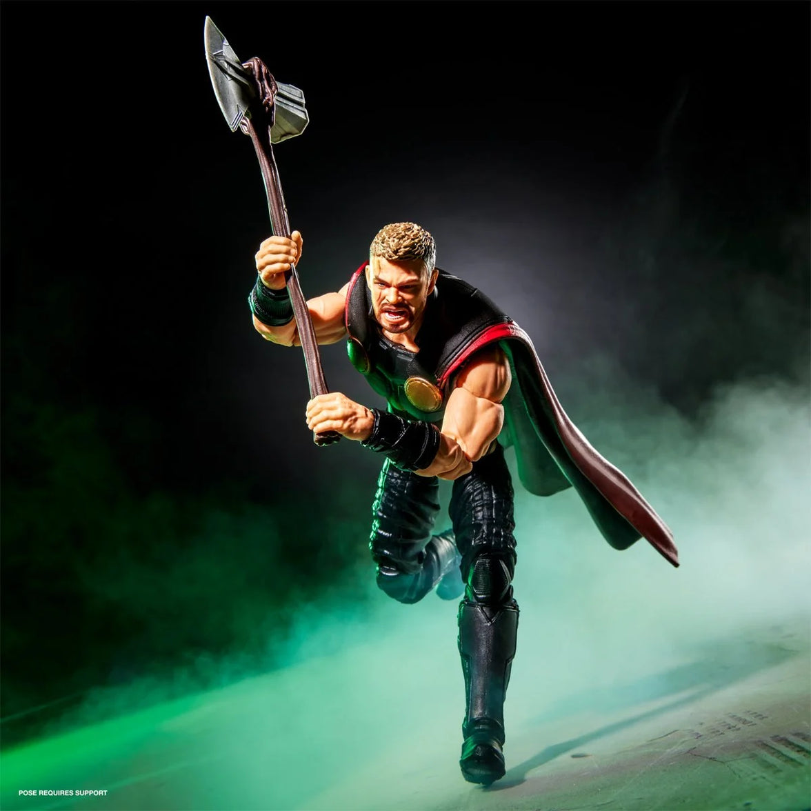 Thor Marvel Legends Series Action Figure by Hasbro with Mjolnir and Stormbreaker 6-Inch wielding Stormbreaker