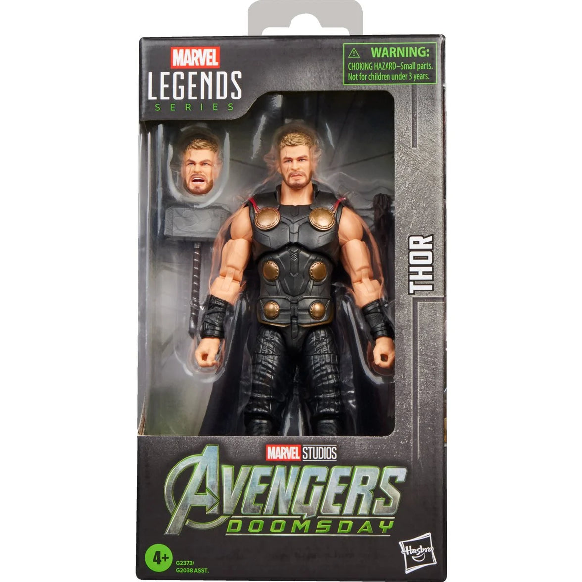 Thor Marvel Legends Series Action Figure by Hasbro with Mjolnir and Stormbreaker 6-Inch