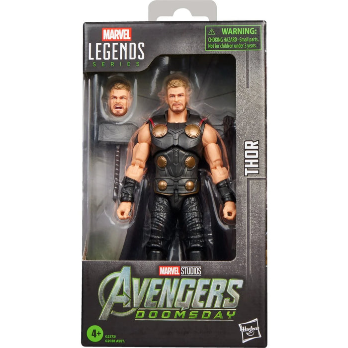 Thor Marvel Legends Series Action Figure by Hasbro with Mjolnir and Stormbreaker 6-Inch
