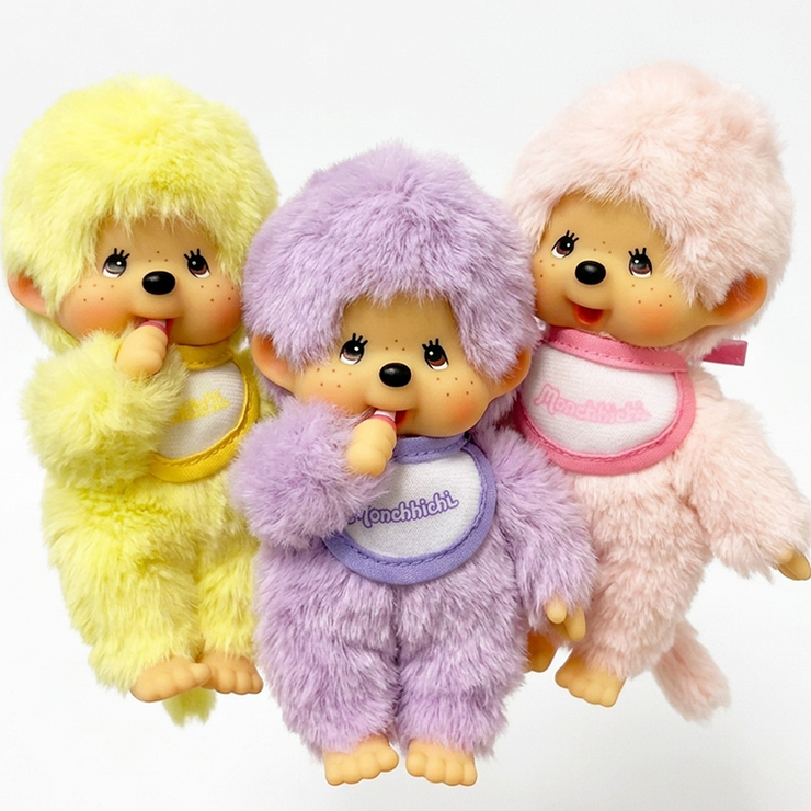 Monchhichi Colorful Beanie 3 Pack – Limited Edition Plush Set