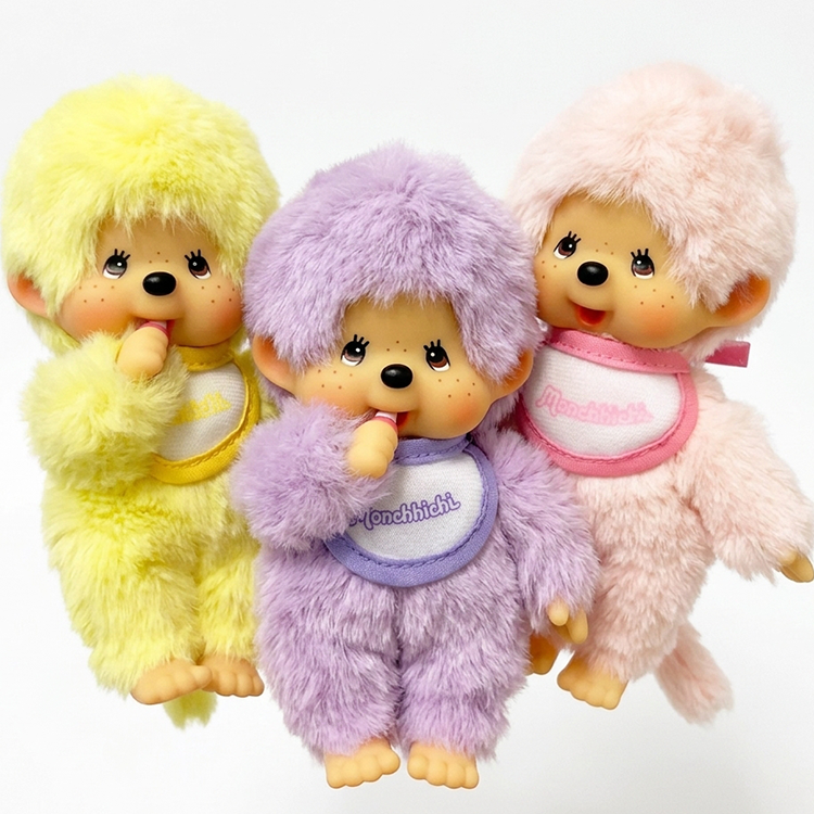 Monchhichi Colorful Beanie 3 Pack – Limited Edition Plush Set Monchhichi Colorful Beanie 3 Pack – Limited Edition Plush Set