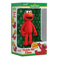 Super7 Elmo 3 3/4-Inch Action Figure - Sesame Street Tickle Me Elmo ReAction Figure in box