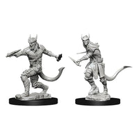 Tiefling Male Rogue - D&D Nolzur's Marvelous 1.5 inch Mini-Figure 2-Pack WizKids, two tabletop figures by Wizkids