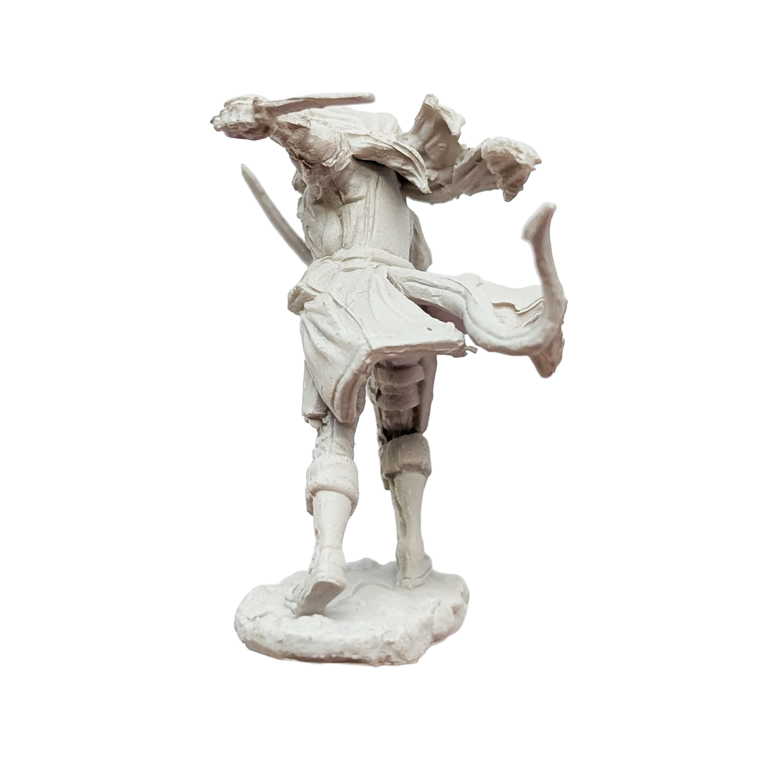 Tiefling FeMale Rogue - D&D Nolzur's Marvelous 1.5 inch Mini-Figure 2-Pack WizKids by Wizkids, unpainted miniature