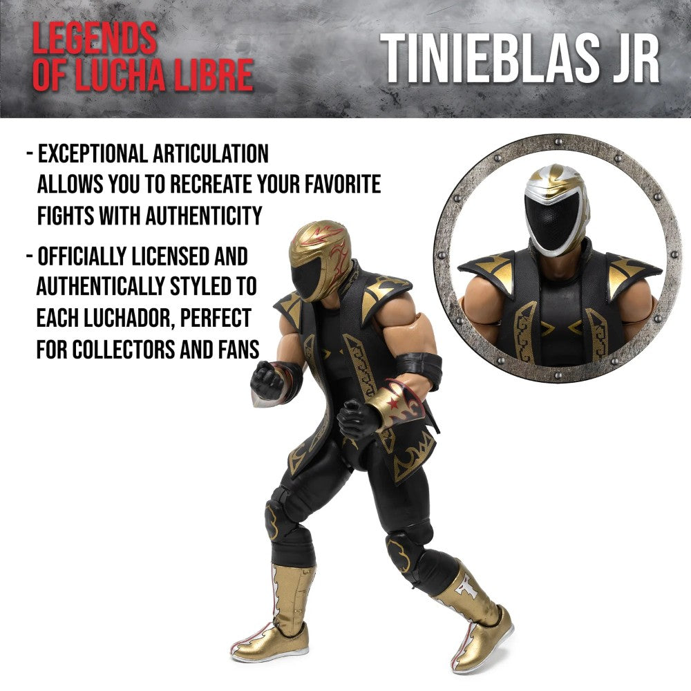 Tinieblas Jr Legends of Lucha Libre Premium Action Figure Boss Fight Studio