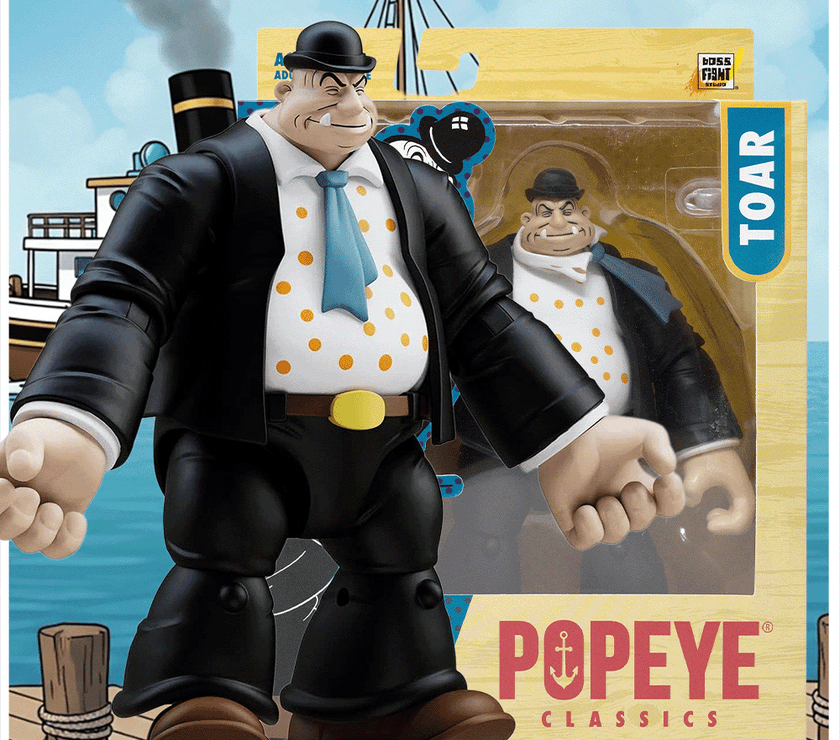 Toar Popeye Classics Action Figure: 1:12 Scale Collectible