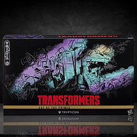 Transformers Generations Selects Age of the Primes 18-inch Trypticon box by Hasbro displayed on black surface