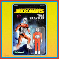 Time Traveler Micronauts Translucent ORANGE Super7 ReAction+ Action Figure