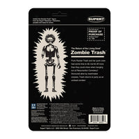 Return of the Living Dead Zombie Trash (Monster Glow in the Dark) 3 3/4-Inch ReAction Figure by Super7 packaging back