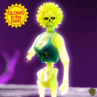 Super7 Return of the Living Dead Zombie Trash (Monster Glow in the Dark) 3 3/4-Inch ReAction Figure glowing zombie figure