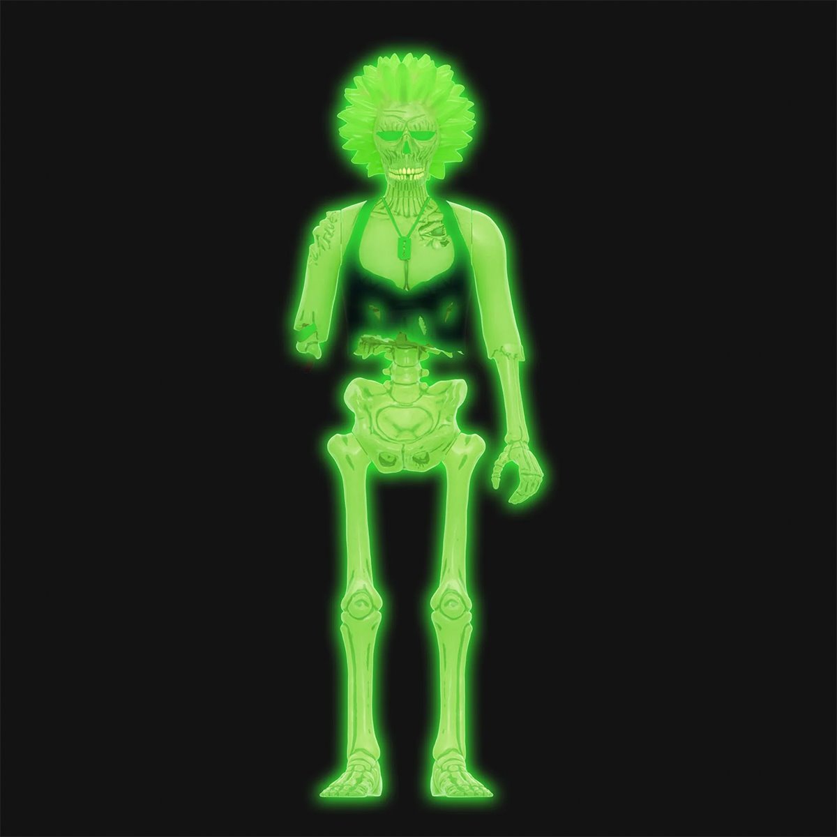 Return of the Living Dead Zombie Trash (Monster Glow in the Dark) 3 3/4-Inch ReAction Figure by Super7