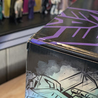 Hasbro Transformers Generations Selects Age of the Primes 18-inch G1 Trypticon box corner close-up with packaging details