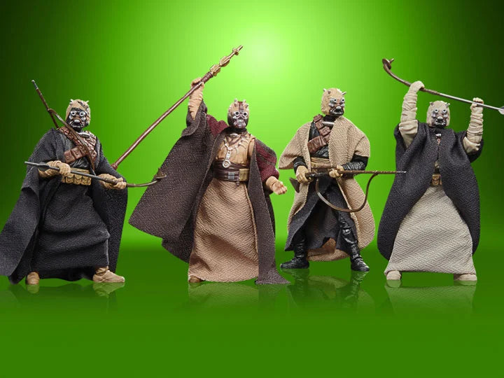 Tusken Raider 4 Pack - Star Wars Vintage Collection Action Figures