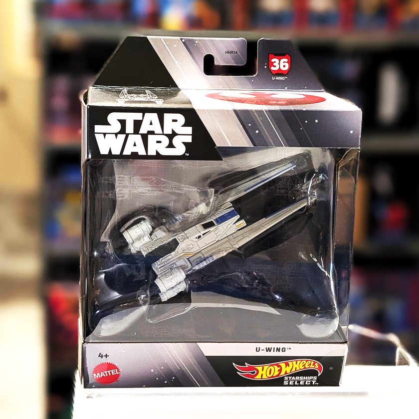 Hot Wheels Star Wars Starships Select HMJ01 - Astronave in metallo 1/50 X-Wing Fighter (Red Three Hot Wheels Star Wars Starships Select HMJ01 - Astronave in metallo 1/50 X-Wing Fighter (Red Three
