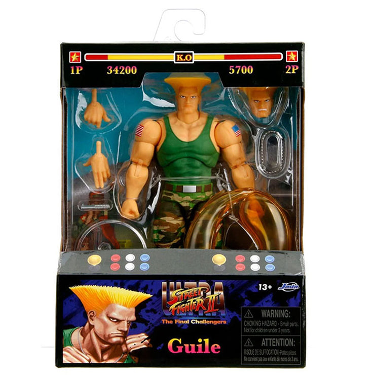 Colonel Guile of the U.S. Air Force Ultra Street Fighter II 6-Inch Action Figure