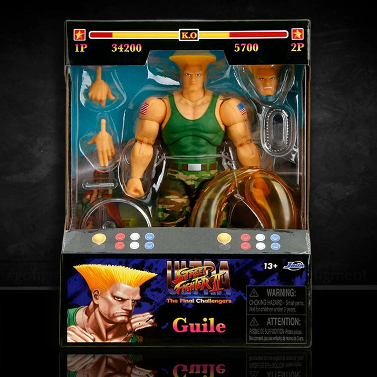 Colonel Guile of the U.S. Air Force Ultra Street Fighter II 6-Inch Action Figure