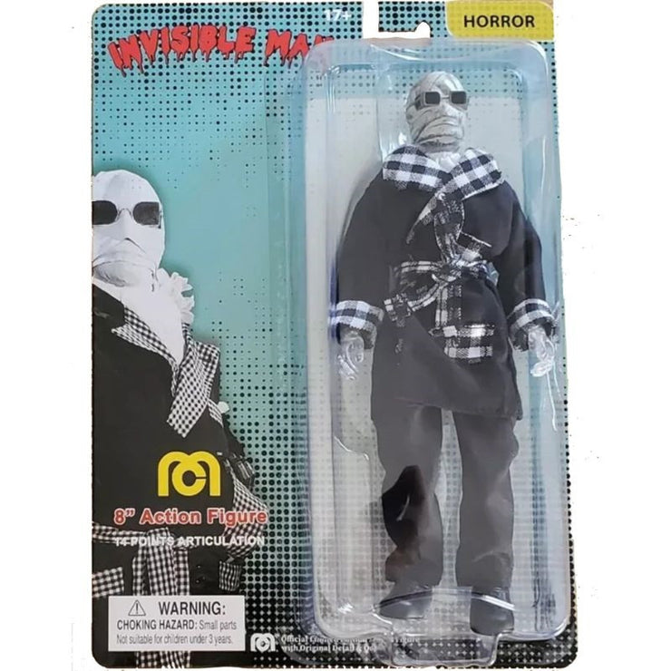 Mego 8 Inch Deluxe Action Figure The Invisible Man Retro Style ...