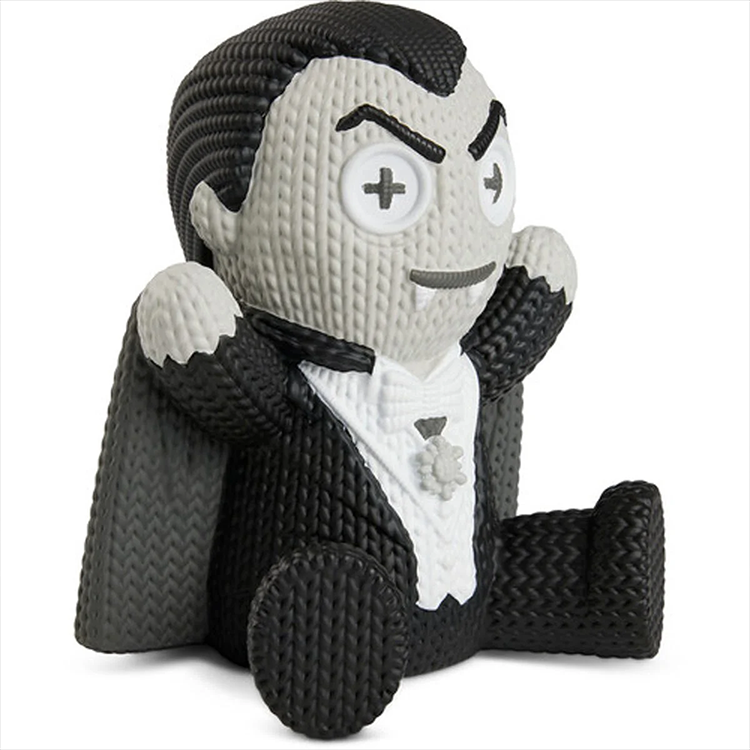 Universal Monsters Dracula #239 Handmade by Robots vinyl figure with knit texture and vampire cape Handmade by Robots