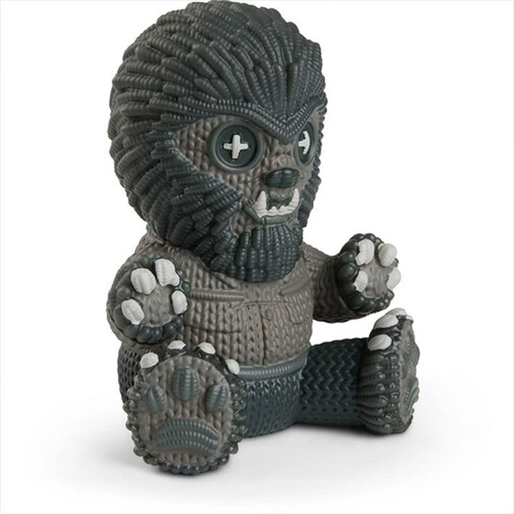 Universal Monsters The Wolf Man #247 Vinyl Figure with knit texture sitting pose by Handmade by Robots