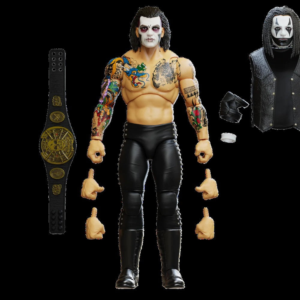 Vampiro Legends of Lucha Libre Premium Figure Boss Fight Studio WSX Belt (1:12 Scale)