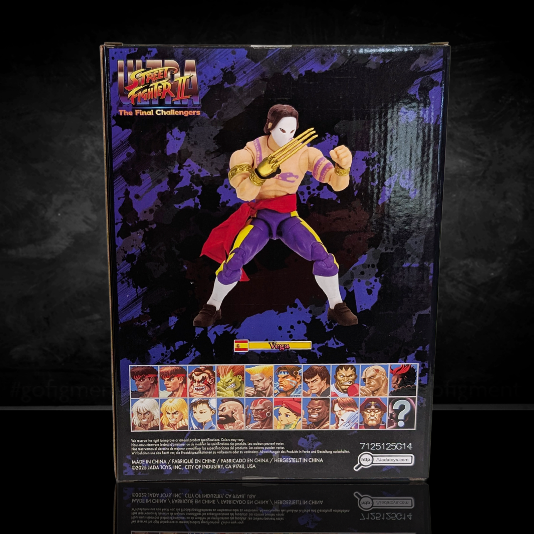 Unlock the Ultra Street Fighter II Vega Action Figure