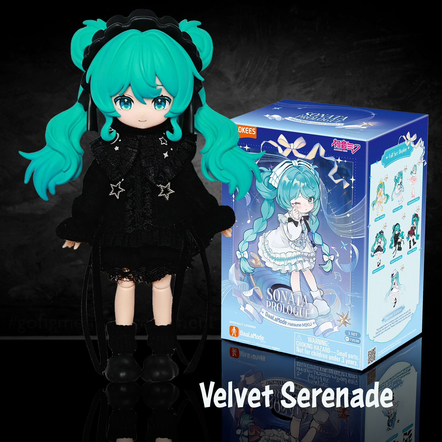 Hatsune Miku DaaLaMode Series U-PICK Sonata Prologue Blokees Model Kit