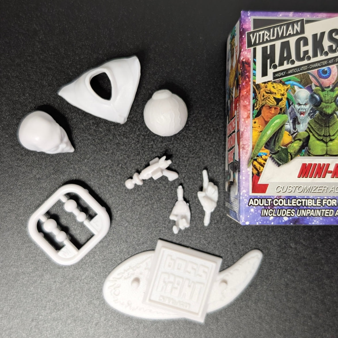 Vitruvian H.A.C.K.S. Mini-Kits: U-PICK Verified Choice Custom Action Figure Accessory Set HACKS