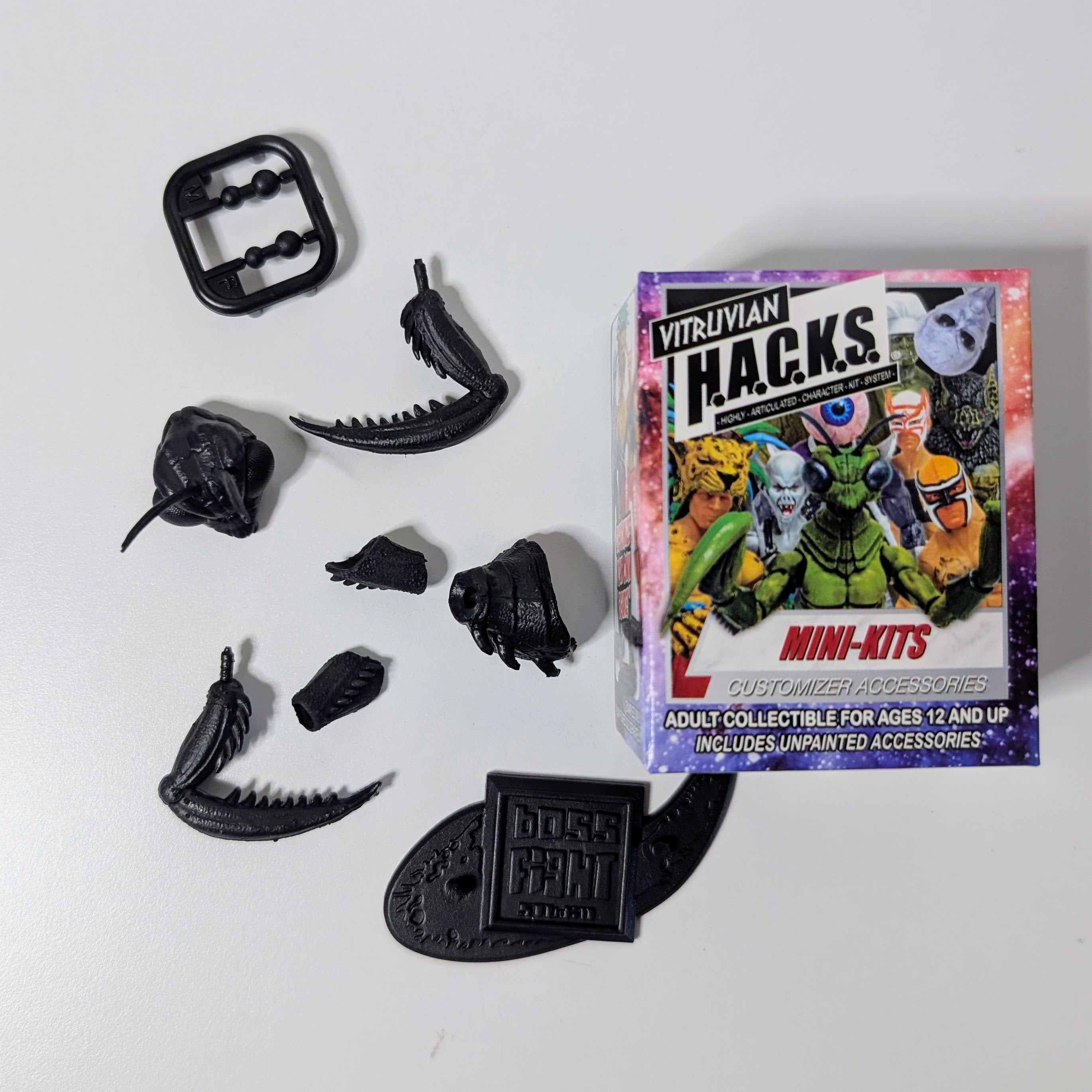 Vitruvian H.A.C.K.S. Mini-Kits: U-PICK Verified Choice Custom Action Figure Accessory Set HACKS
