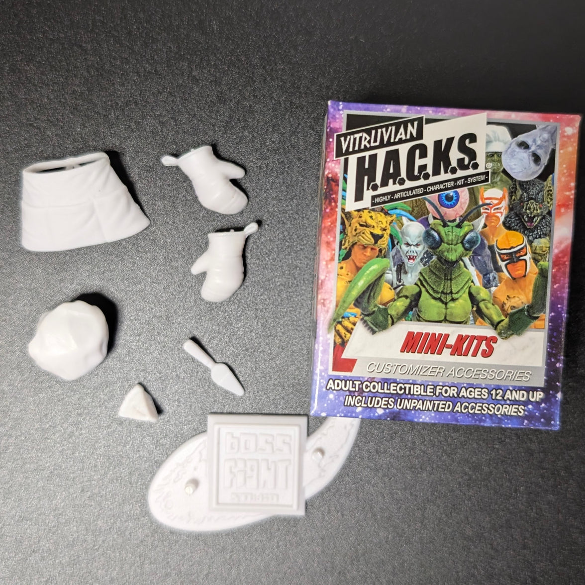 Vitruvian H.A.C.K.S. Mini-Kits: U-PICK Verified Choice Custom Action Figure Accessory Set HACKS