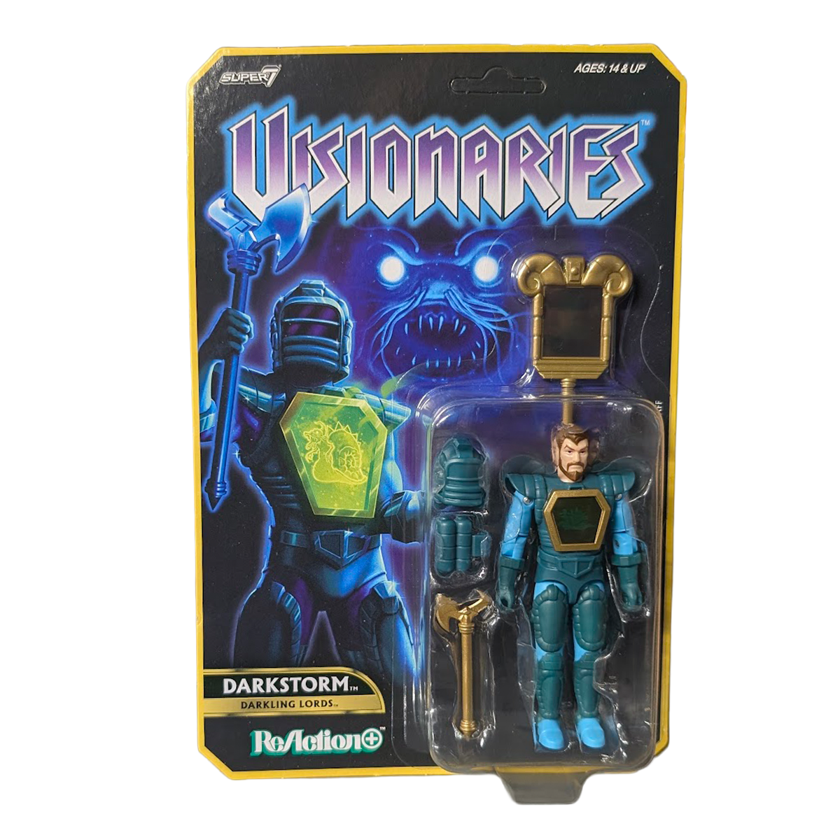 Darkstorm Visionaries 3.75-Inch Action Figure  ReAction+  Super7