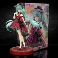 Vocaloid Hatsune Miku Outing Dress Red Color Version Trio-Try-iT Statue by FuRyu new in box Banpresto collectible figure