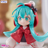 Vocaloid Hatsune Miku Little Red Riding Hood Version Desktop Fairy Statue by FuRyu new in box collectible by Banpresto