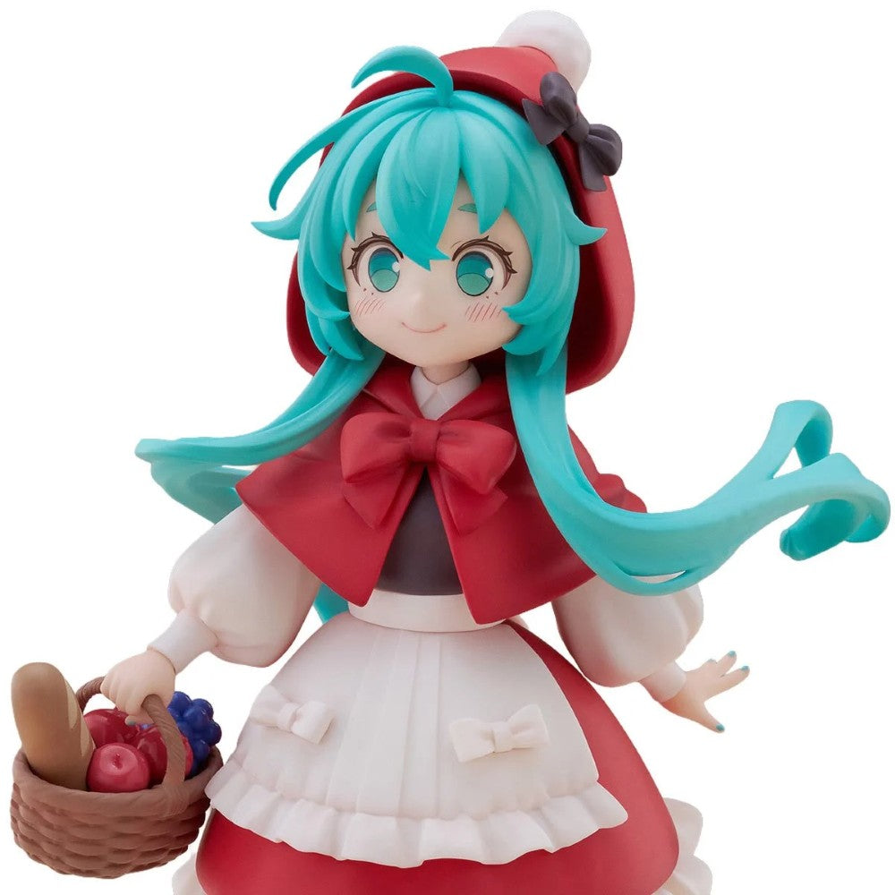 Vocaloid Hatsune Miku Little Red Riding Hood Version Desktop Fairy Statue by FuRyu new in box by Banpresto collectible